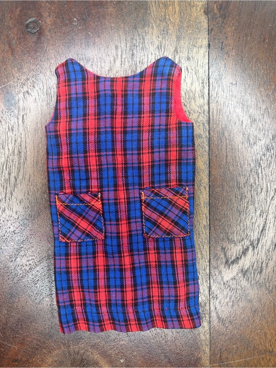 Ideal Tammy Other - Vintage Ideal Tammy Plaid Dress #9233